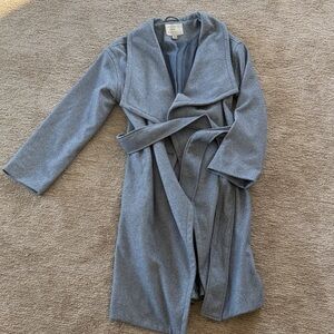 a new day Light Gray Trench Coat